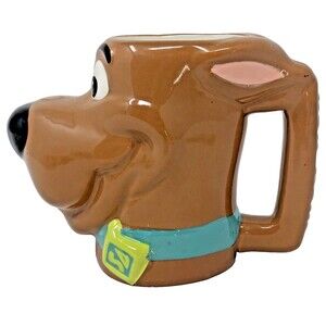 SCOOBY-DOO FACE Coffee Mug 12 OZ Ceramic Coffee Cup Cartoon Dog Ruh Roh